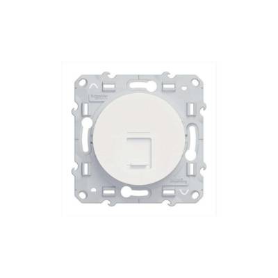 Prise RJ45 blanc grade 3 cat 6 STP à vis ODACE - Gedimat - SCHNEIDER ELECTRIC