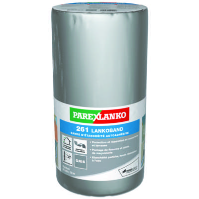 Bande d'étanchéité 261 LANKOBAND gris - Gedimat
