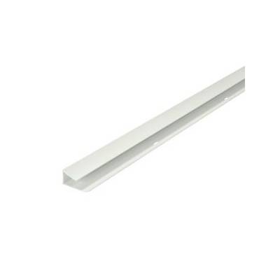 Profilé de finition Belriv 4m NICOLL petit recouvrement - Blanc - PFPR4B