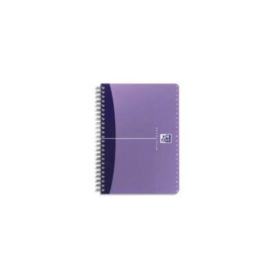 Carnet Répertoire Spirale couv PP 11x17cm 180 pages réglure ligné 6mm - OXFORD