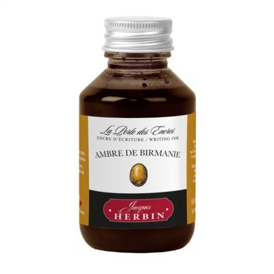 Encre en flacon PET 100ml - Ambre de Birmanie