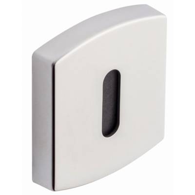 Paire de rosaces 6425 Muze BEZAULT - Chrome velours -  Clé L - 866169 - Maxoutil