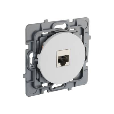 Mécanisme prise RJ45 CASUAL EVO blanc - Gedimat - DEBFLEX