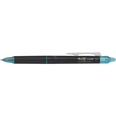 Stylo Roller Effaçable FRIXION POINT CLICKER Pointe Fine Turquoise