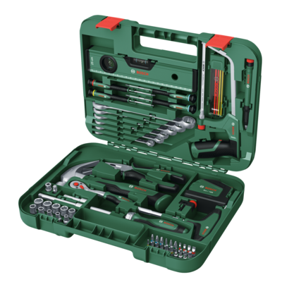 Set d'outils à main Advanced 64 pièces - BOSCH - 1600A02ZB3 - BOSCH Vert