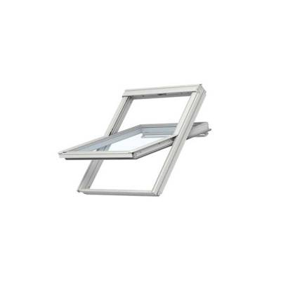 Fenêtre tout confort VELUX GGL UK08 type 2057 WHITE FINISH haut.140cm larg.134cm - Gedimat