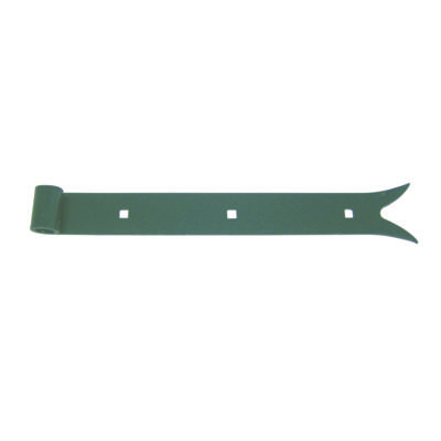 Penture bout queue de carpe noir D14 35x4mm - Gedimat - AFBAT