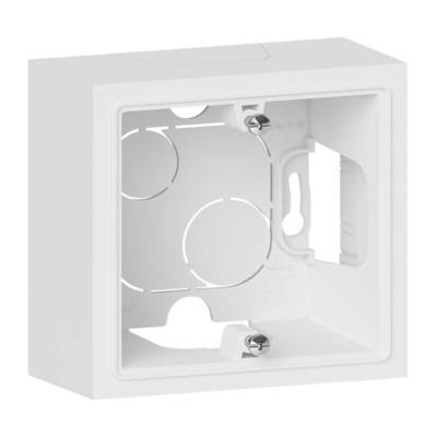 Cadre saillie 1 poste DOOXIE blanc - Gedimat - LEGRAND