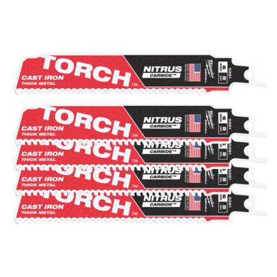 Lame scie sabre tct torch nitrus 150(X5) - MILWAUKEE - 48475561