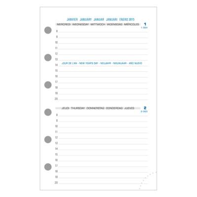 Recharge Exatime 14 journalier millésimé 2 jours à la page 126x81 mm