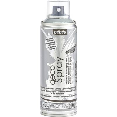 Aérosol 200ml Peinture DécoSpray brillant GRIS