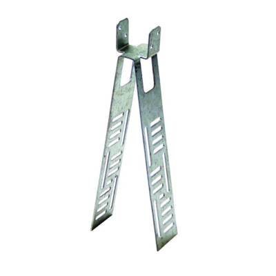 Support de latte 190 x 40 mm B.W.K. - pince acier galvanisé - 149900040 - Maxoutil