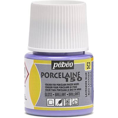 Flacon 45 ml Peinture P150 porcelaine Coloris Bleu lavande