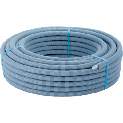 Tube multicouche GEBERIT Flowfit - sous gaine de protection, en couronne - Ø20 mm x L.50 M - 619.221.00.1