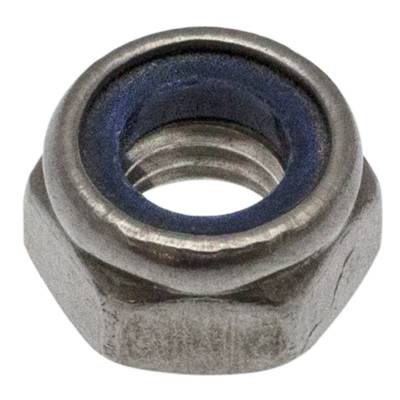 Ecrou frein matière inox A2 Ø10 mm - Gedimat - NORAIL