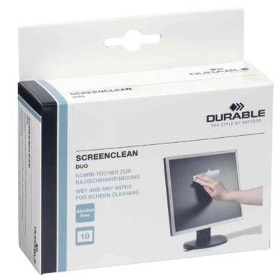 Lingettes nettoyantes pour écran SCREENCLEAN DUO
