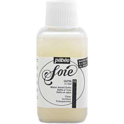 Setasilk Gutta à l'eau Peinture sur Soie Transparent 250 ML - PÉBÉO