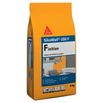 Enduit de lissage SIKAWALL 200 F - sac de 4kg - Gedimat