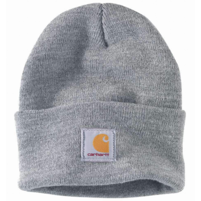 Bonnets CARHARTT Acrylic Watch Hat Gris Clair