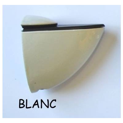 Equerre crocodile classique blanc 15/28mm - Gedimat - MOTTEZ