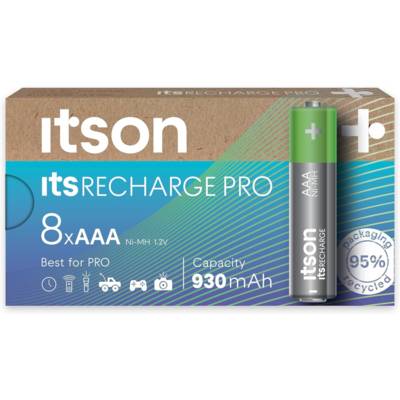 Boîte de 8 piles rechargeables AAA Pro NiMH prêtes à l'emploi, 930 mAh