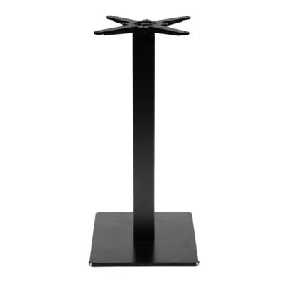 Pied de mange-debout noir Milan T - intérieur - RestooTab