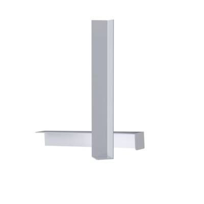 Profilé d'angle extérieur rive 9 et 16 mm -Haut.300 mm - Gedimat - MEP