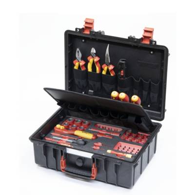 Caisse à outils eMobility L - 62 pièces - WIHA - 45833 - Maxoutil