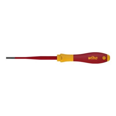 Tournevis plat SoftFinish électrique pour vis à tête fendue 5.5mm - WIHA - 39562 - Maxoutil