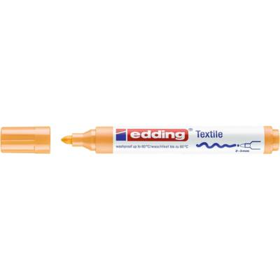 Marqueur pour textiles 4500 Orange clair 2-3 mm - EDDING