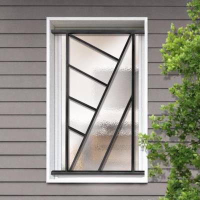 Grille de défense pour fenêtre VOILE - haut.45cm - Gedimat - LAHFER