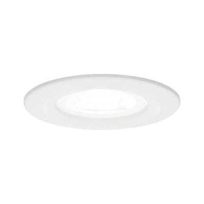Spot encastré fixe NOVA rond blanc dépoli 6,5W 230V - Gedimat - PAULMANN