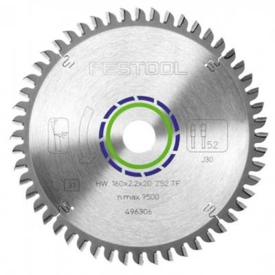 Lame de scie FESTOOL Spécial Alu Ø 260 mm et 68 dents - 494607 - Maxoutil