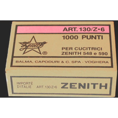 Boîte de 1000 agrafes 130Z6 (6/6) pour  Zenith 548 et 590