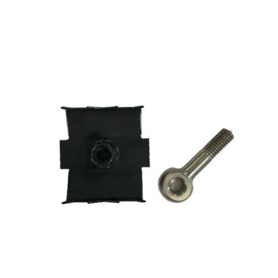 Kit de fixation pour STEM gris anthracite struturé - sachet de 4 pièces - Gedimat