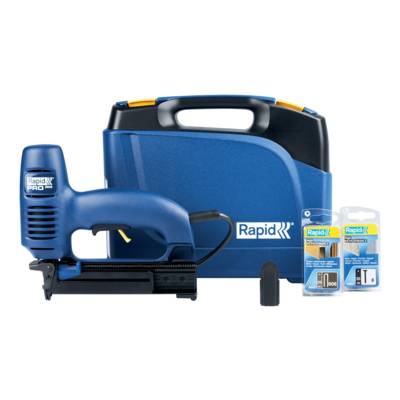 Agrafeuse-cloueuse électrique R606 pour agrafes 606/12-25 mm - 8/15-25 mm - Coffret - RAPID-ISABERG - 10643015 - Maxoutil