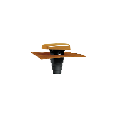 Terminal de ventilation Ubiflu 2 UBBINK avec Multidiam - Ø 100 à 160 mm - tuile - 15380302 - Maxoutil