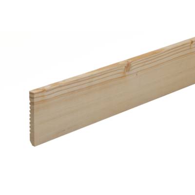Plinthe angle vif Sapin du nord L.2,40 m - Gedimat - SOTRINBOIS