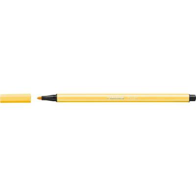 Feutre de Dessin PEN 68 Pointe Moyenne 1 mm Jaune - STABILO