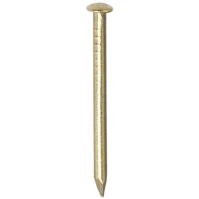 Pointe tête ronde laiton 1,5 x 20 mm - Gedimat - NORAIL