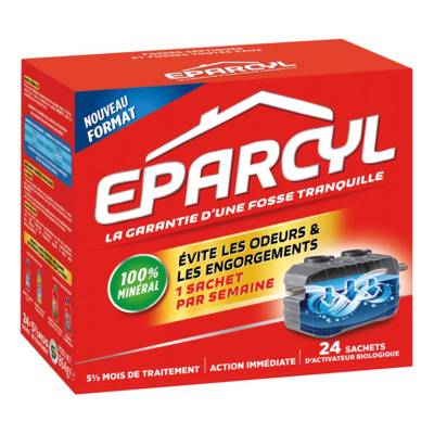Activateur Biologique Entretien pour Fosses Septiques – 24 Sachets (5 mois de traitement)