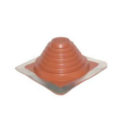 Sortie de toit Pipeco N°4 haute température 225°C ETANCO - Rouge - Ø75 à 125 - 188141 - Maxoutil