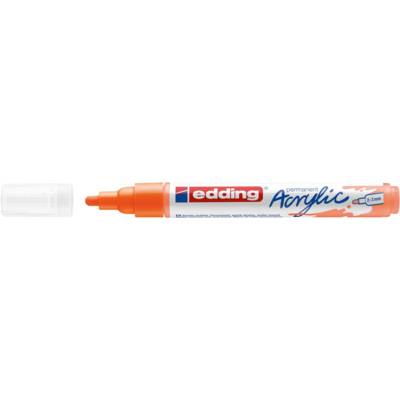 Marqueur acrylique moyen 5100 Orange fluOrescent 2-3 mm - EDDING