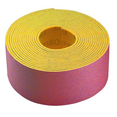 Rouleau mousse Siasoft 2951 SIA ABRASIVES - 115 mm x 10 m - Grain 80 - 6581.1109.0080 - SIA ABRASIVES FRANCE