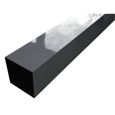 Poteau aluminium 50 x 50 mm - L.2,30 m - Gedimat - DHAZE