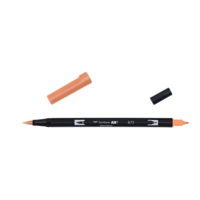 Feutre Dessin Double Pointe ABT Dual Brush Pen 873 corail