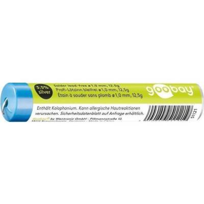 Étain à souder sans plomb ø 1,0 mm bobine 12,5 g