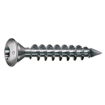 Vis pieds de poteaux Torx inox 8x50mm- boîte de 50 pièces - Gedimat - SPAX