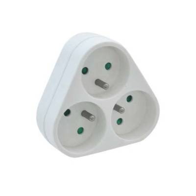 Triplite triangle NF 3Px16A - blanc - Gedimat - GAO