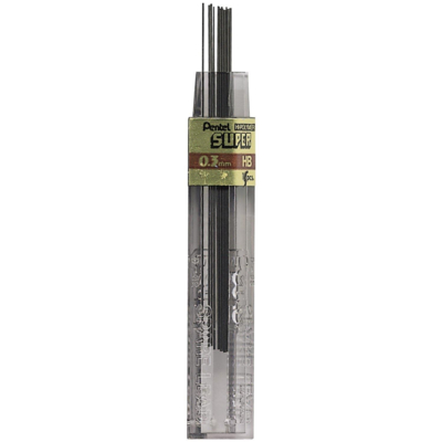 Etui de 12 mines HI-POLYMER SUPER 0,3 mm HB